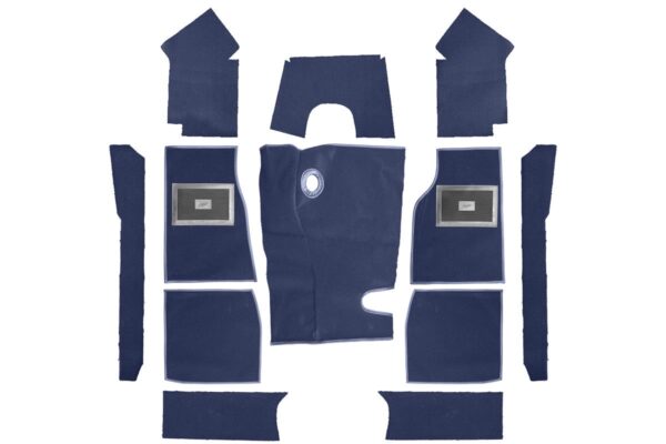 Carpet Set - Blue (Side Change) Best Quality Wool - BN6 & BN7