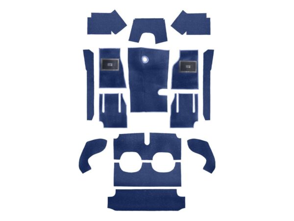Carpet Set - Blue (Side Change) Best Quality Wool - BN4 & BT7