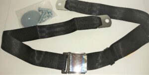 Seat Belt Kit – Black Lap Belt