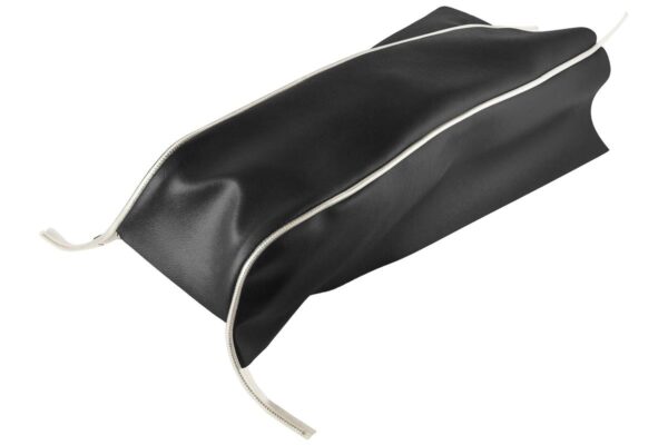 Armrest Fixed - Black/Silver (Vinyl) - BJ8