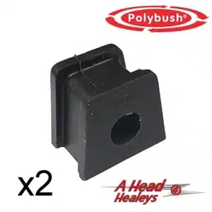 Bush Set - Strap Bracket (Polybush  Black) 3/4"