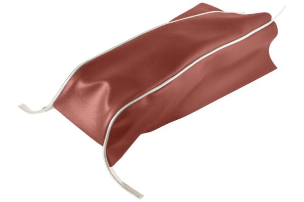 Armrest Fixed - Red/Silver (Vinyl) - BJ8