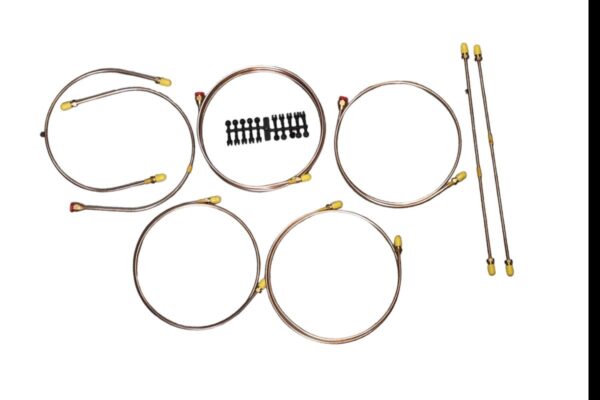 Brake Pipe Set - Kunifer - LHD BN4/BN6 UK Made