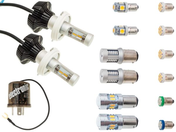 Complete LED Bulb Conversion Kit - BN1-BJ8(B)76137 - +ve Ground Car