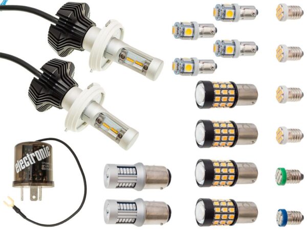 Complete LED Bulb Conversion Kit - BJ8 (B)76138 ON -ve Ground Car